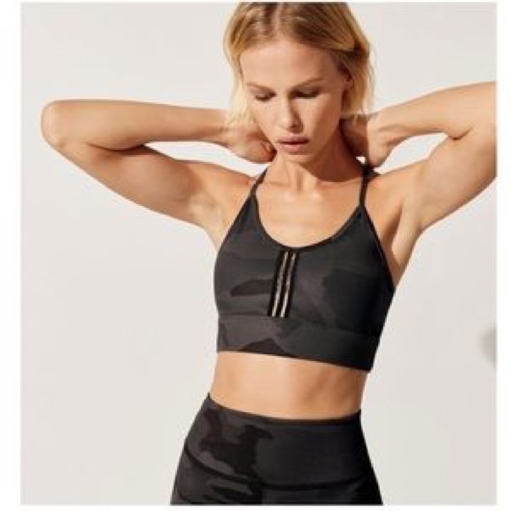 Carbon38 camo Elsie bra